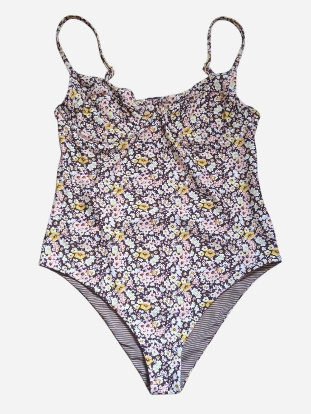 Acacia Inez Fleur Floral Print Swimsuit One piece Size S